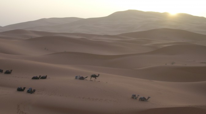 Sahara, dunas de Merzouga