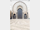 PUERTA MEZQUITA HASSAN II, CASABLANCA