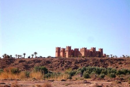 Paisaje durante un viaje al desierto desde Marrakech