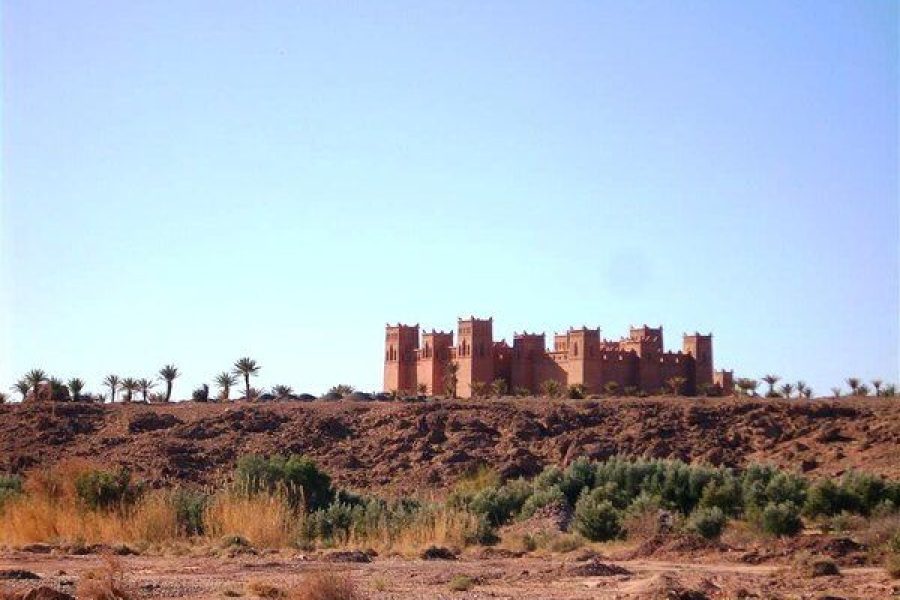 Paisaje durante un viaje al desierto desde Marrakech