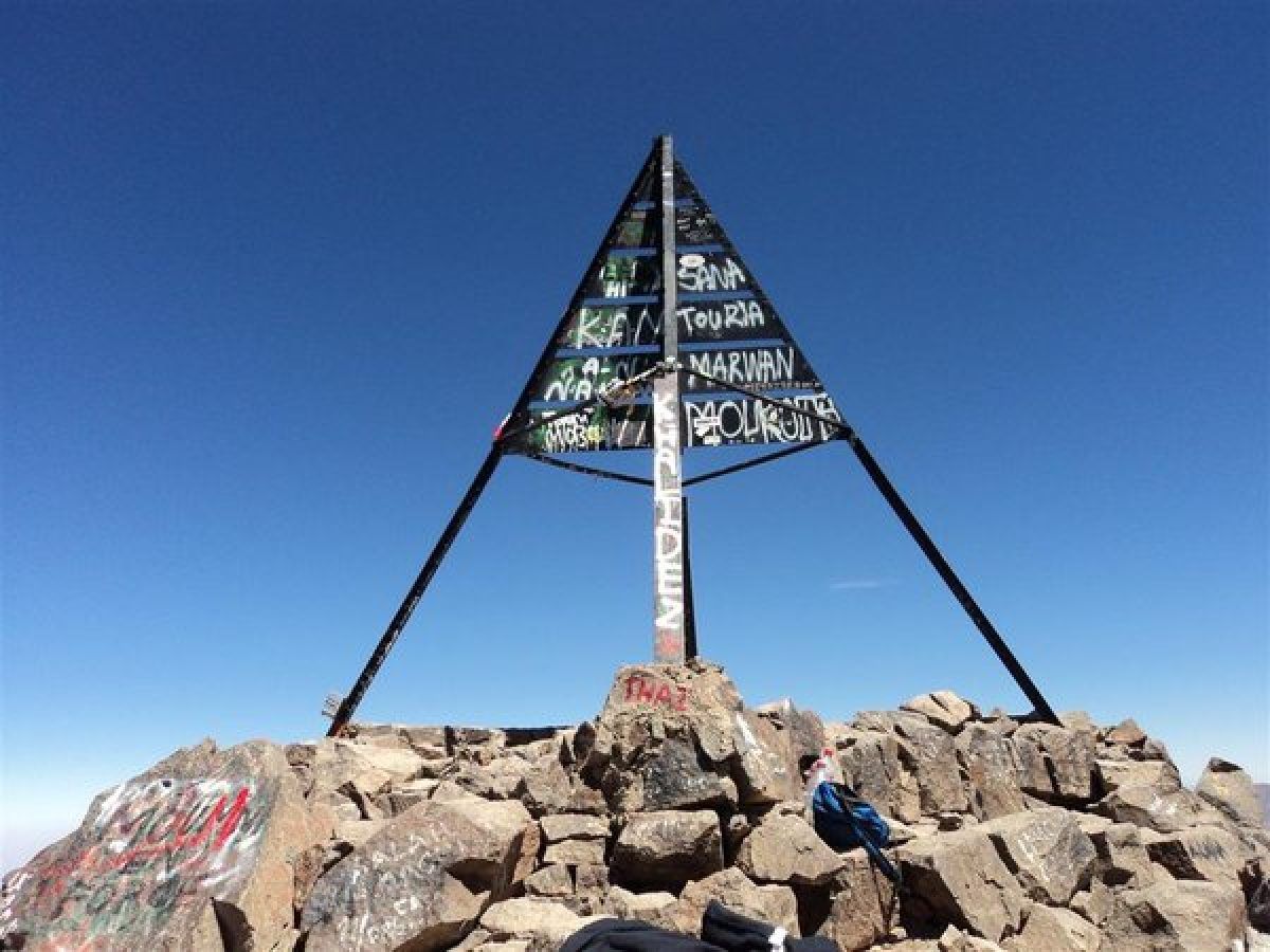cima del Jbel Toubkal