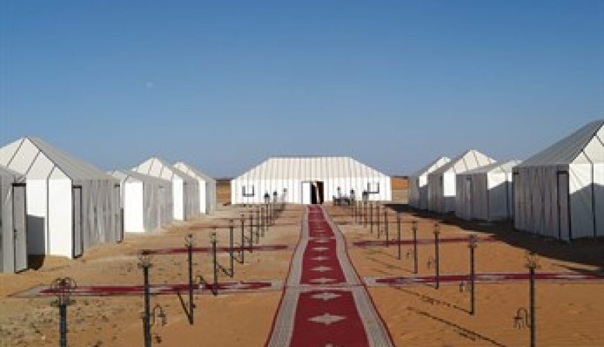 Campamento Kasbah Le Touareg: Jaimas en el desierto de Merzouga