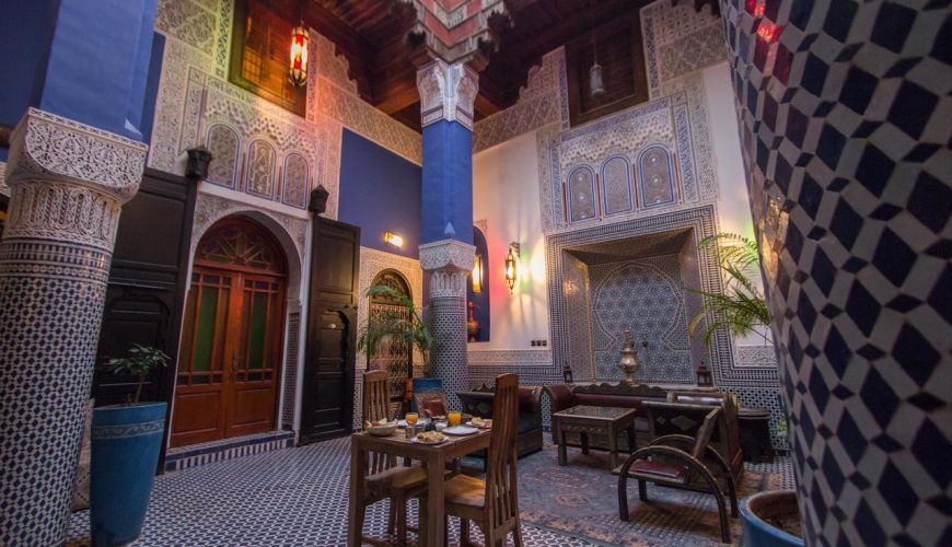 Tu estancia de lujo en el Riad D’Or en Meknes