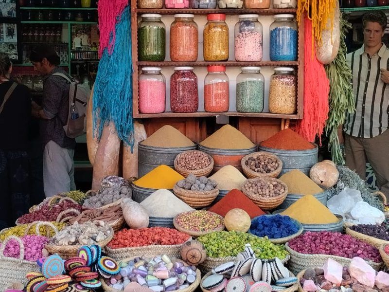 Condimentos en Marrakech