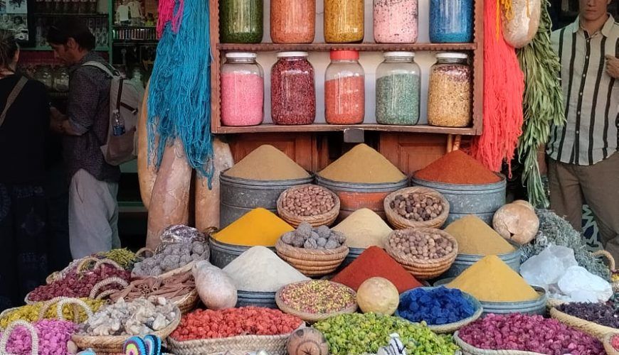 Condimentos en Marrakech