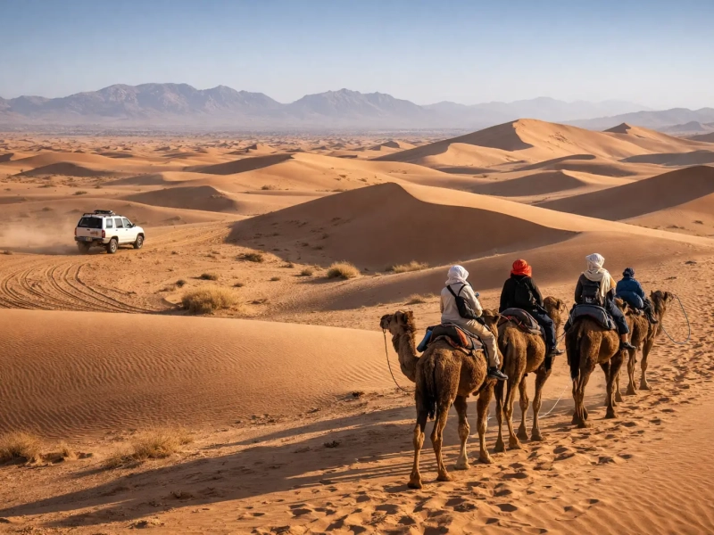 Guía de rutas por el desierto de Marruecos